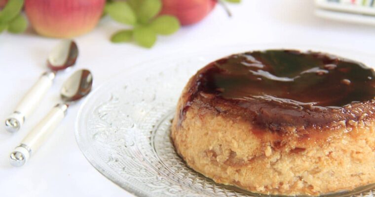 receta de Pastel de manzana en varoma con thermomix