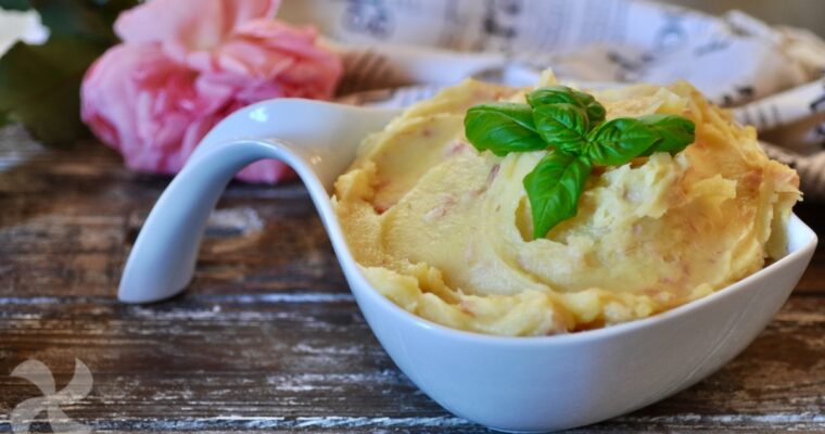 receta de Puré de patatas con bacon con thermomix