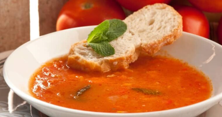 receta de Sopa de tomate con thermomix
