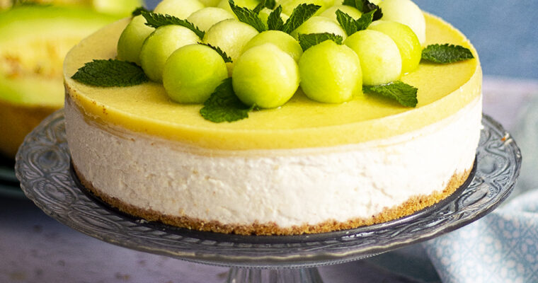 receta de Tarta de yogur y melón con thermomix