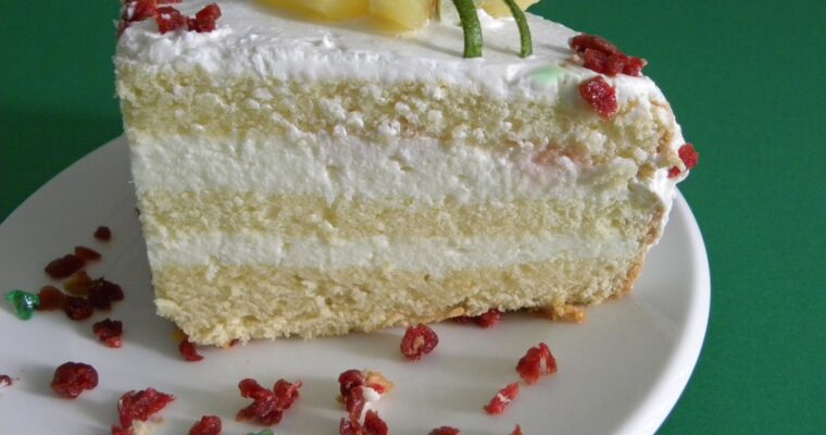 receta de Tarta mariposas de piña con thermomix