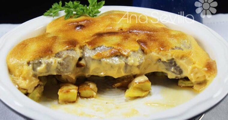 Solomillo al ajo tostado con olla GM