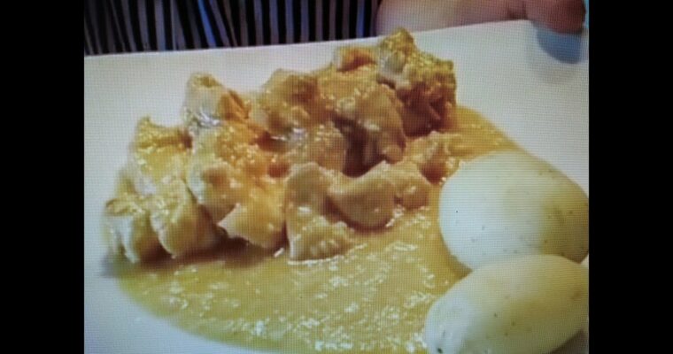 Solomillo de pavo adobado en salsa con MAMBO