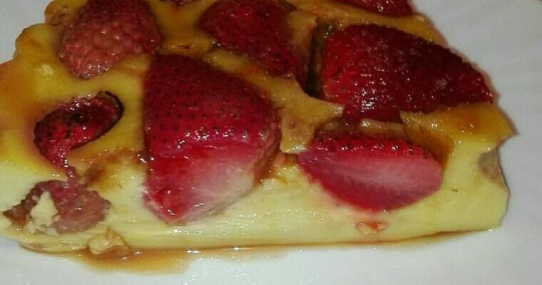 Tarta de fresas con olla GM