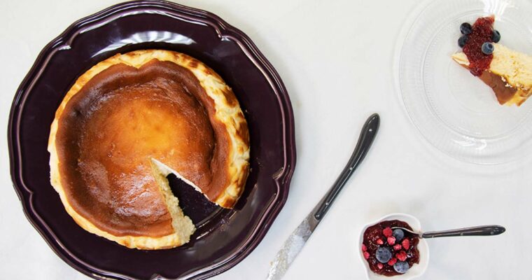 Tarta de queso con MAMBO