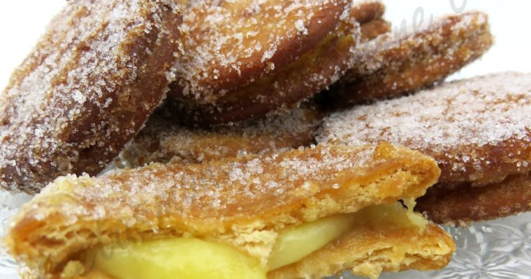 Torrijas de Galletas rellenas de Crema con monsieur cuisine