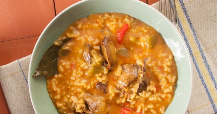 Arroz con Higado de Pollo con MAMBO