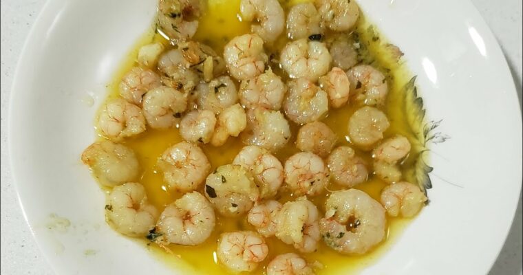 Gambas al Ajillo con monsieur cuisine