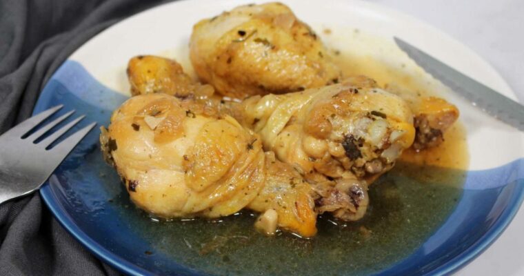 Jamoncitos de pollo con champiñones con olla GM