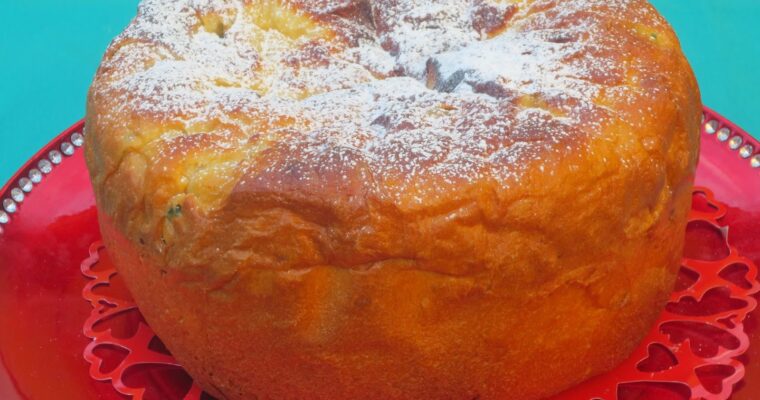 Panettone de aceite de oliva con olla GM