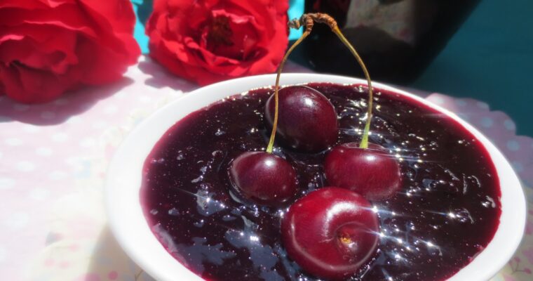 receta de Mermelada de cerezas con thermomix