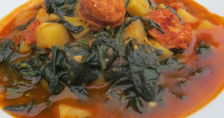 ESPINACAS GUISADAS con olla GM