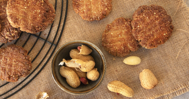 Galletas de crema de cacahuete con MAMBO