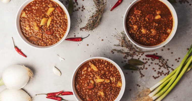 Lentejas con chorizo con MAMBO