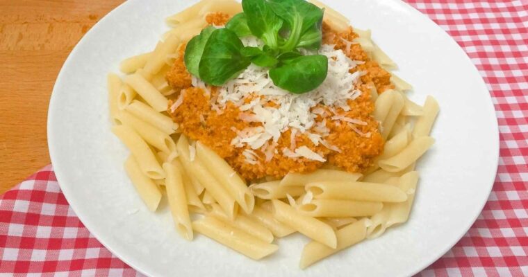Macarrones a la Boloñesa con monsieur cuisine