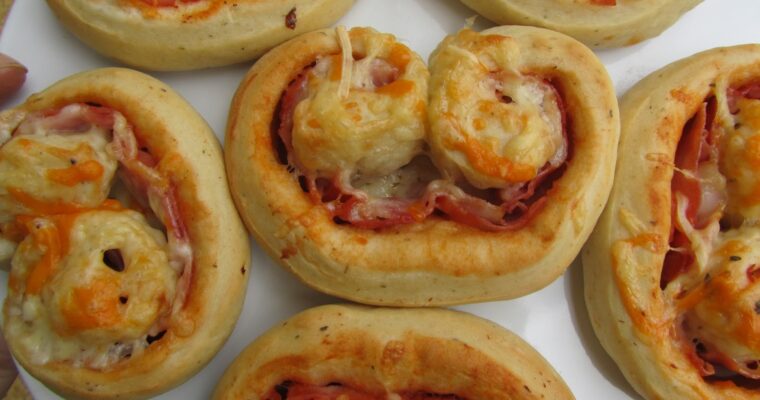 Palmeritas de pizza con MAMBO