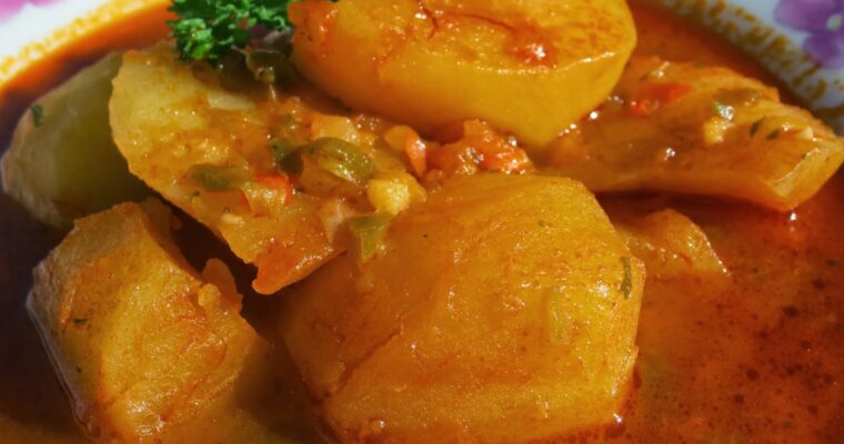 Patatas con verduras con olla GM