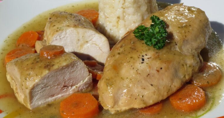 PECHUGAS EN SALSA DE CEBOLLA con olla GM