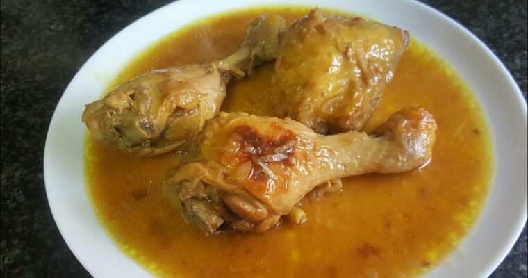 Pollo a la cerveza con olla GM