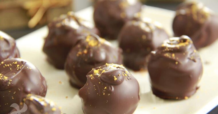 receta de Bolitas de mazapán vegano a la naranja con thermomix