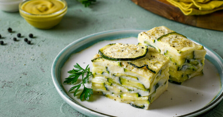 receta de Calabacines con pesto de jengibre y hierbabuena con thermomix