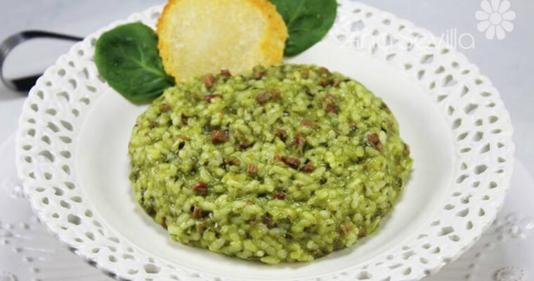 Risotto de espinacas con MAMBO