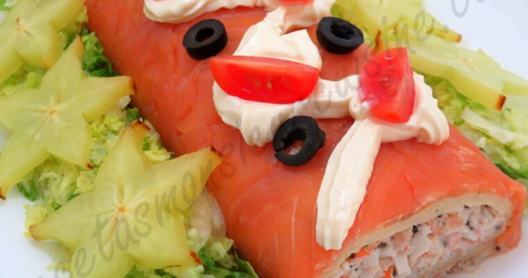 Brazo de Salmón con Marisco con monsieur cuisine