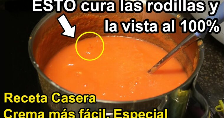 Crema de Zanahoria apta Dieta Keto con monsieur cuisine