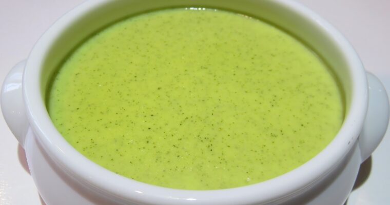 Crema Fría de Calabacín con monsieur cuisine