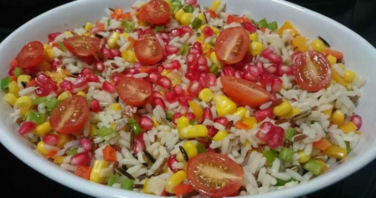 Ensalada de arroz marinera con olla GM