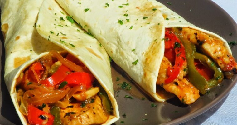 Fajitas o tacos de pollo con olla GM