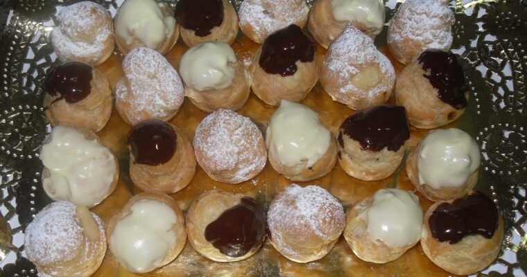 Profiteroles de bocao con MAMBO