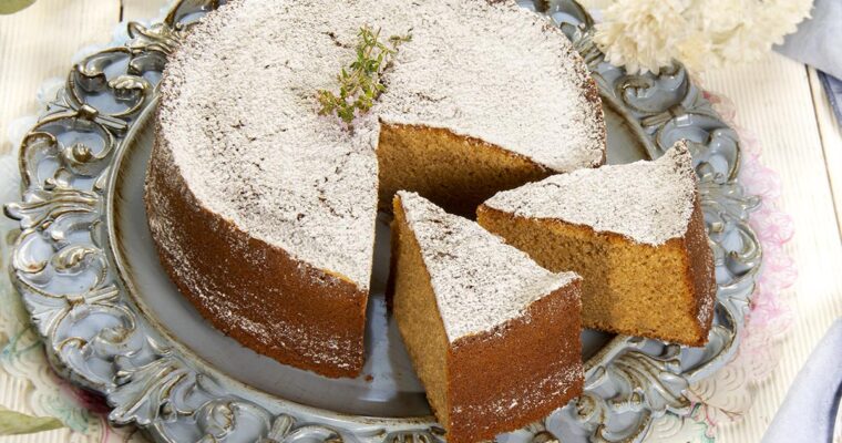 receta de Bizcocho con leche caliente con thermomix