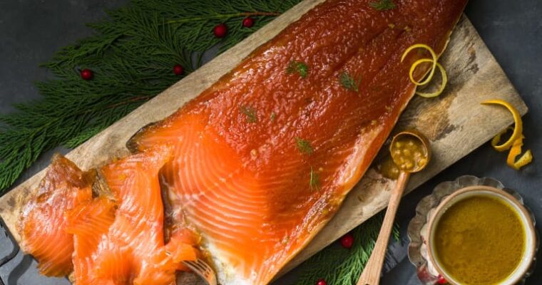 receta de Crema de calabacín y wasabi con salmón fresco y jengibre con thermomix