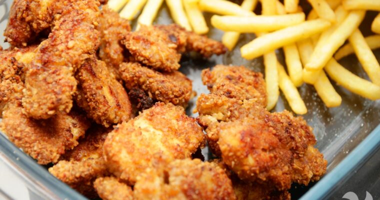 receta de Los nuggets de pollo al horno más crujientes y deliciosos con thermomix