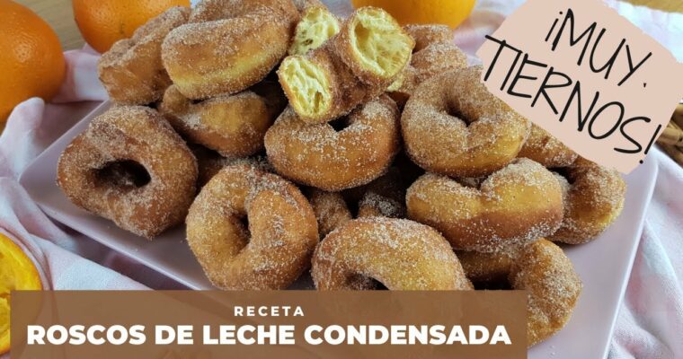 Rosquillas de leche condensada con MAMBO