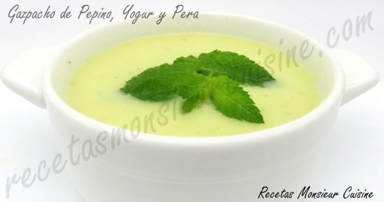 Yogur y Pera con monsieur cuisine
