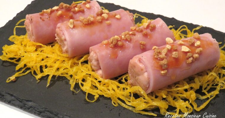 Delicias de York al \foie-gras\ con monsieur cuisine