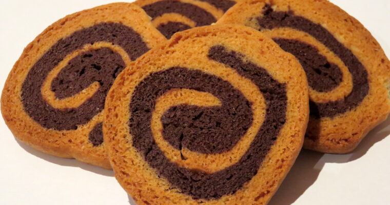 Galletas Espirales Bicolor con monsieur cuisine