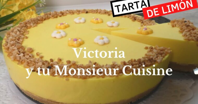 Pastel de Limón con monsieur cuisine