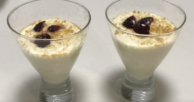 Postre Cremoso de Limón con monsieur cuisine