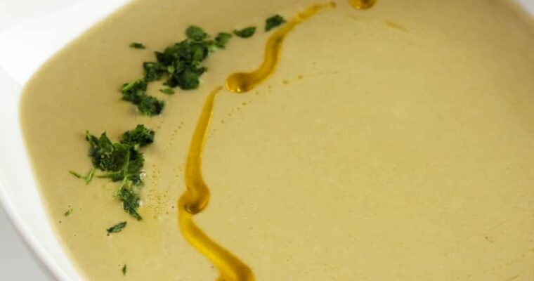 receta de Crema de lechuga con thermomix