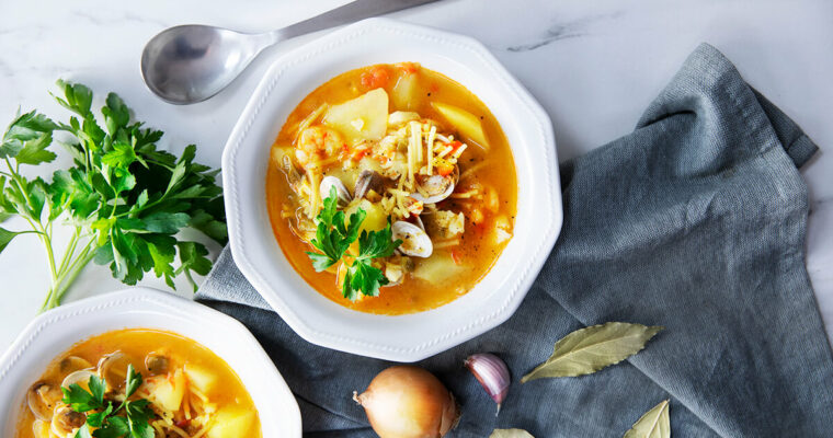 Sopa de pescado con MAMBO