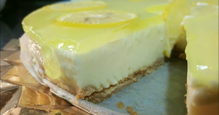 Tarta mousse de limon con MAMBO