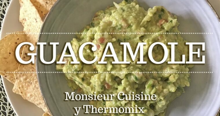 Abetos de Guacamole con monsieur cuisine