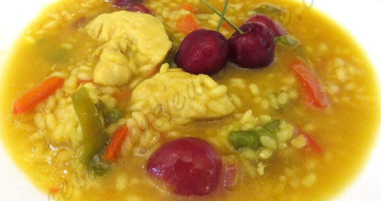 Arroz con Cerezas con monsieur cuisine