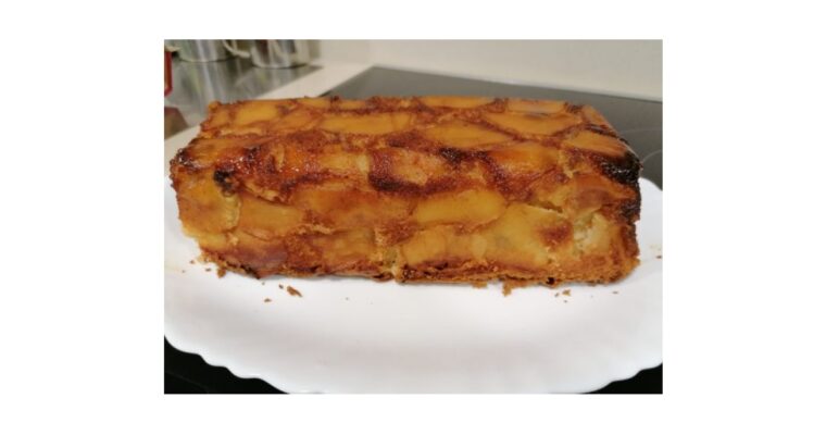 Delicioso Plum Cake de Manzana hecho fácilmente con Thermomix