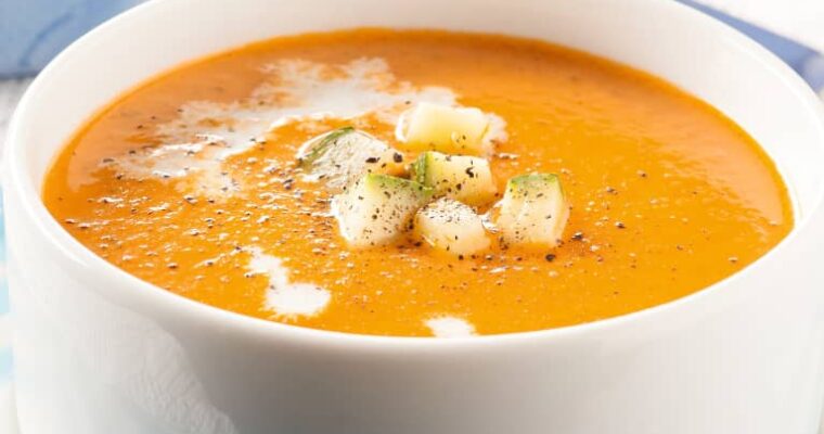 Deliciously Creamy Autumn Recipe: Zucchini and Mushroom Light Soup with Thermomix