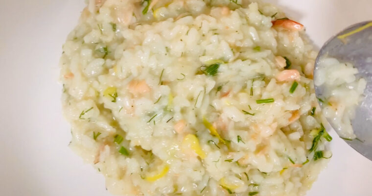 Deliciously Creamy: Learn How to Make Coconut Shrimp Risotto with Thermomix