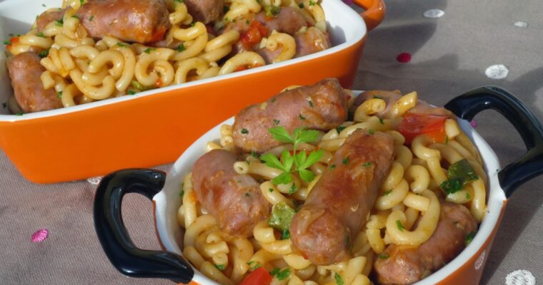 FIDEUÁ DE SALCHICHAS PAVO-POLLO con olla GM